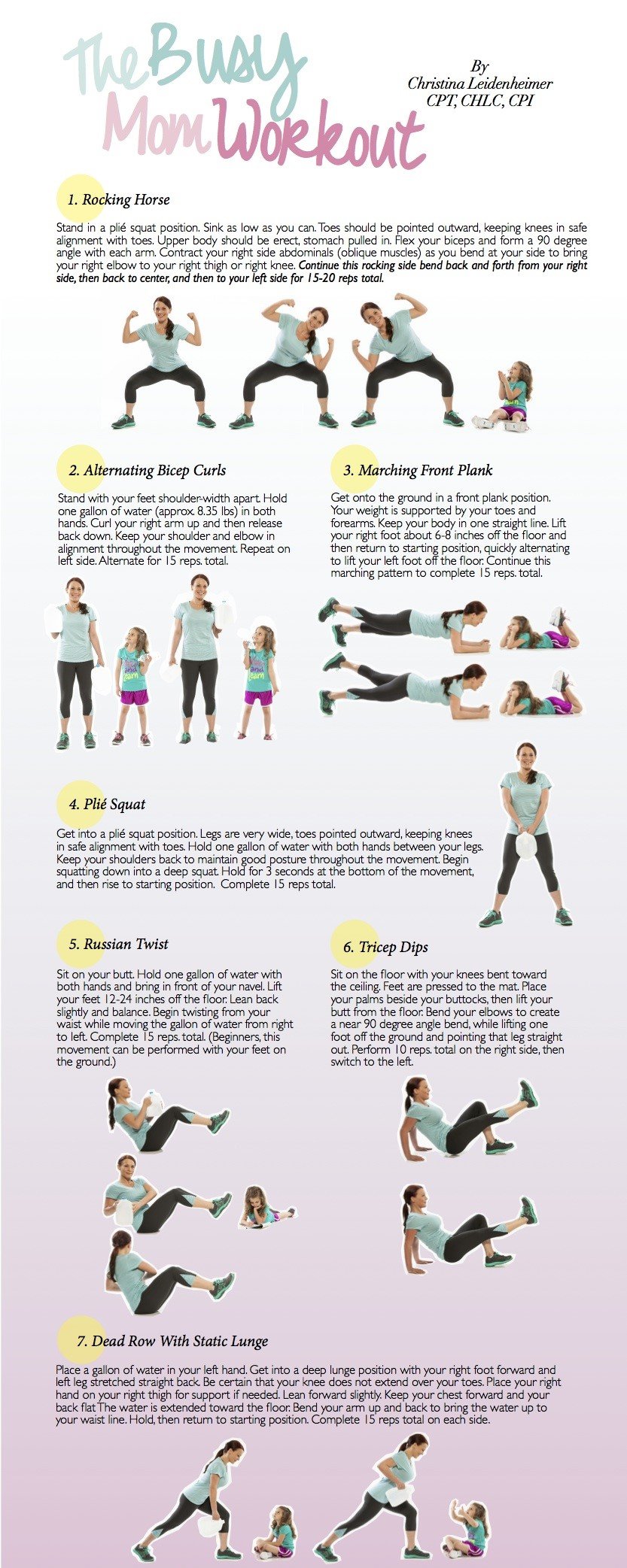 Busy mom workout