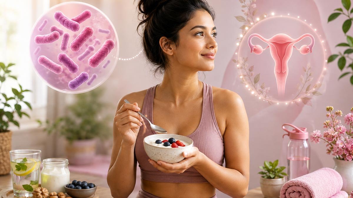 Lactobacillus probiotics for the support of female microbiome