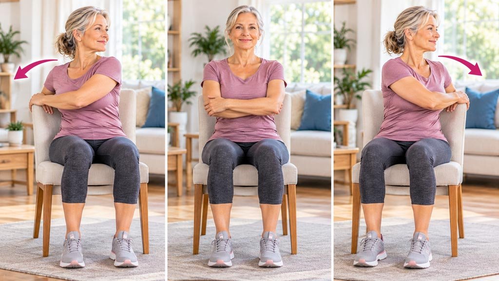 Seated or Standing Spinal Rotation